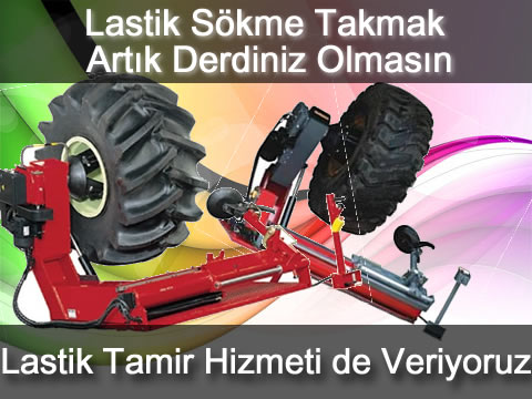 Bursa Forklift İş Makinesi Lastik Sökme Takma Hizmeti